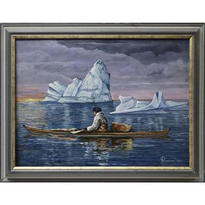 KAYAK HUNTER (EASTERN CANADIAN ARCTIC)