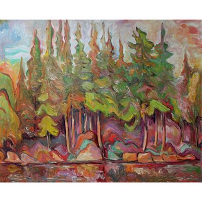 OCTOBER MORNING by Serge Deherian - Auction record, sale price, and art valuation. Compare with similar artists and explore comparable artworks.