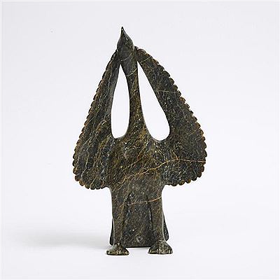 BIRD WITH UPSWEPT WINGS
