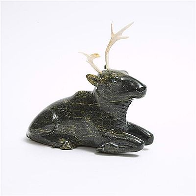 RESTING CARIBOU