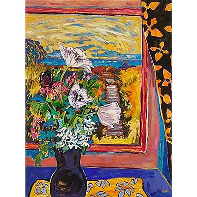 SPRING BOUQUET WITH PAINTING, 1993