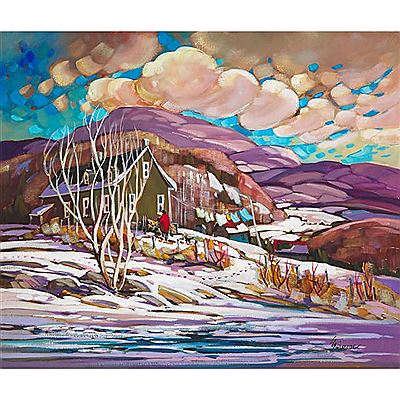 Sample artwork by Louise Kirouac (Born 1939), known for painting - View similar artists and auction records
