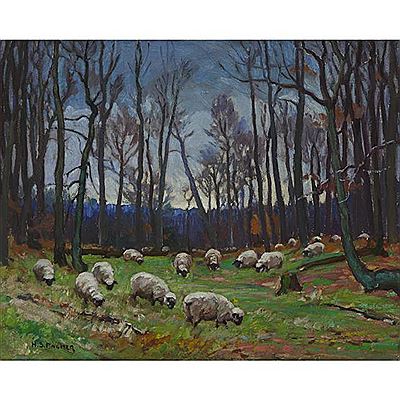 NOVEMBER IN THE SUGAR BUSH, ONTARIO, C.1924