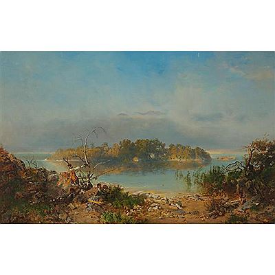 ISLAND IN THE ST. LAWRENCE, 1860