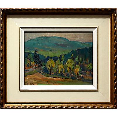 EVENING FALL LANDSCAPE