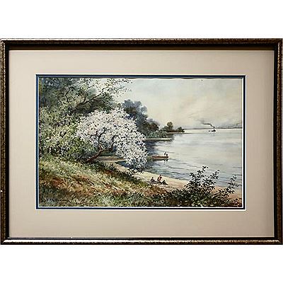 OAKVILLE (FIGURES ON BEACH) by Julian Ruggles Seavey - Auction record, sale price, and art valuation. Compare with similar artists and explore comparable artworks.
