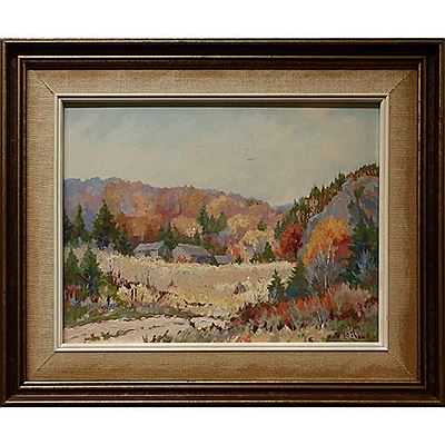 BARNS IN AUTUMN, ERINDALE