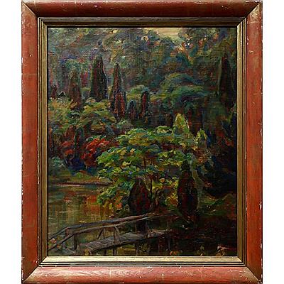 CENTRAL PARK by Stanley Moyer - Auction record, sale price, and art valuation. Compare with similar artists and explore comparable artworks.