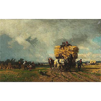HAYING SCENE
