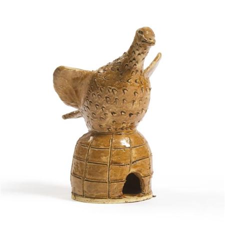 BIRD ON AN IGLOO