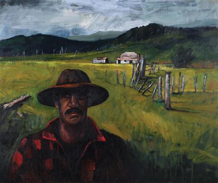 Sample artwork by Russell Hollings (Born 1948), known for still life, portrait and landscape painting - View similar artists and auction records