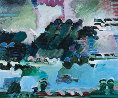Sample artwork by Alan Pearson (20th century), known for painting - View similar artists and auction records