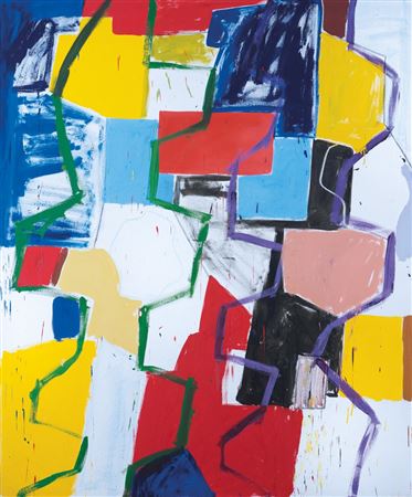 Sample artwork by Julian Dashper (Born 1960), known for sculpture, design tables/furniture,  abstract painting - View similar artists and auction records
