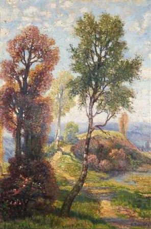Crime Landscape by Alexander Nikolayevich Viezzhev - Auction record, sale price, and art valuation. Compare with similar artists and explore comparable artworks.