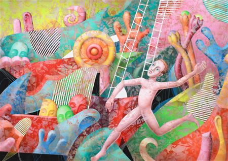 Surrealist composition