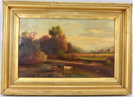 NEW ENGLAND LANDSCAPE PAINTING