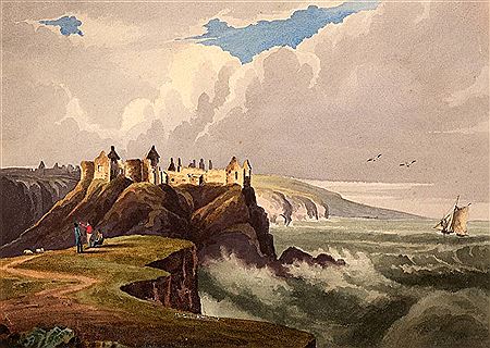 DUNLUCE CASTLE, COUNTY ANTRIM by William Nicholl - Auction record, sale price, and art valuation. Compare with similar artists and explore comparable artworks.