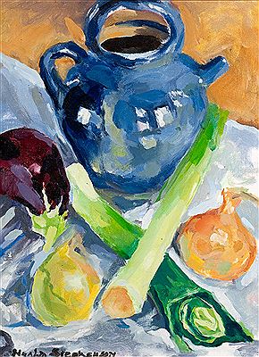 Sample artwork by Nuala Stephenson Stephenson (1921 - 2010), known for painting - View similar artists and auction records