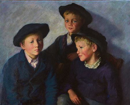 THREE OF A KIND by Charlotte Katherine Maccausland - Auction record, sale price, and art valuation. Compare with similar artists and explore comparable artworks.