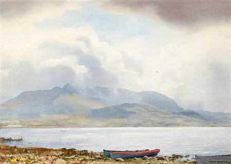 WATERVILLE LAKE, COUNTY KERRY and MEENISH ISLAND, (2)
