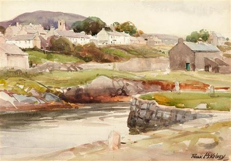ROUNDSTONE FROM MONASTERY PIER, COUNTY GALWAY