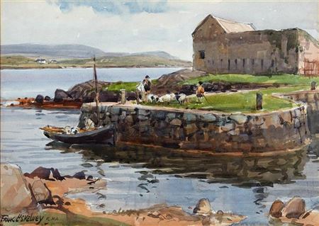 THE MONASTERY PIER, ROUNDSTONE, COUNTY GALWAY