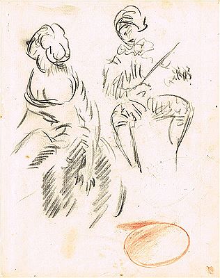 STROLLING PLAYERS (SET OF FIVE)