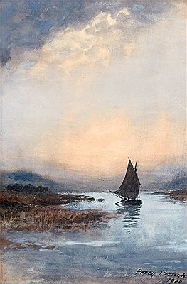 SAILBOAT, 1900