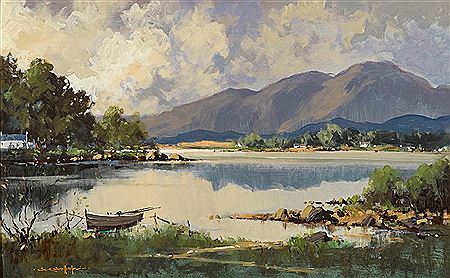 LOUGH NAFOOEY, CONNEMARA, COUNTY GALWAY