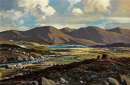 LOUGH INAGH AND TWELVE PINS, CONNEMARA