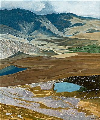 LIGHT AND SHADE, MOUNT BRANDON, COUNTY KERRY by Eric Patton - Auction record, sale price, and art valuation. Compare with similar artists and explore comparable artworks.