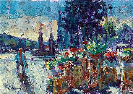 FLOWER SELLERS, HAROLD'S CROSS, DUBLIN