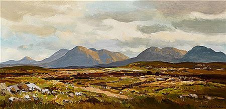 ABOVE CLIFDEN, CONNEMARA