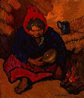 THE FORTUNE TELLER by Grace (Emily Grace) Mitchell Henry - Auction record, sale price, and art valuation. Compare with similar artists and explore comparable artworks.