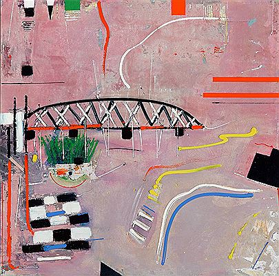 ESTUARY WITH BRIDGE, 2007