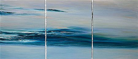 MORNING SEA, COUNTY MAYO, 1999 (TRIPTYCH)