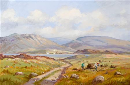 BOGLAND AT DUNGLOE, COUNTY DONEGAL