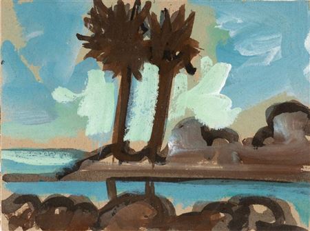 COASTAL SCENES (A PAIR)