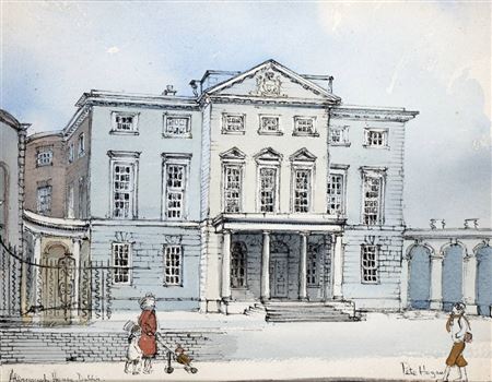 ALDBOROUGH HOUSE, DUBLIN by Pete Hogan - Auction record, sale price, and art valuation. Compare with similar artists and explore comparable artworks.