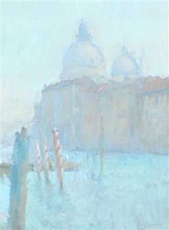 Santa Maria della Salute, Venice by Martin Yeoman - Auction record, sale price, and art valuation. Compare with similar artists and explore comparable artworks.