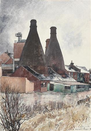 Falcon Pottery Stoke, January 1970