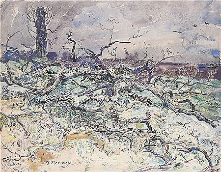 Blasted tree