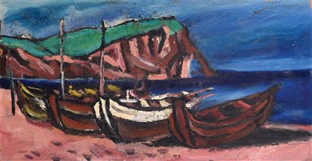 Sample artwork by Josef Dlabal (1920 - 2004), known for painting - View similar artists and auction records