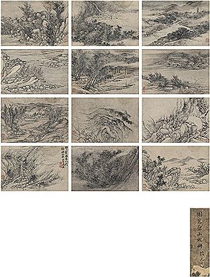 LANDSCAPE (12) by Hao Zhou - Auction record, sale price, and art valuation. Compare with similar artists and explore comparable artworks.