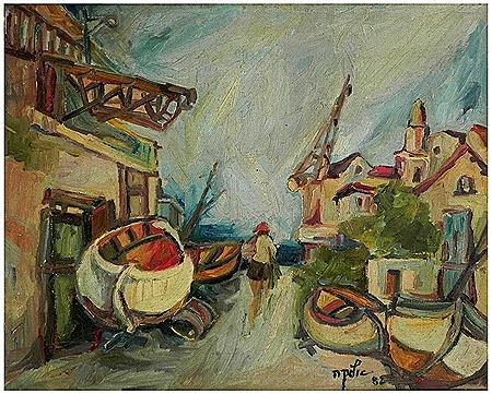 View in Jaffa by Elka Reuven - Auction record, sale price, and art valuation. Compare with similar artists and explore comparable artworks.