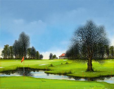 18th Hole Belfry(England) by Jacques Deperthes - Auction record, sale price, and art valuation. Compare with similar artists and explore comparable artworks.