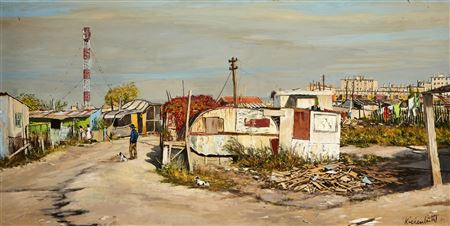 Bidonville en Automne