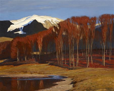 "Alpine Herbstlandschaft" by Emil Schill - Auction record, sale price, and art valuation. Compare with similar artists and explore comparable artworks.