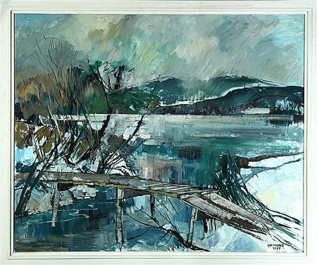 Sample artwork by Arnulf Heimhofer (1930 - 2020) - View similar artists and auction records