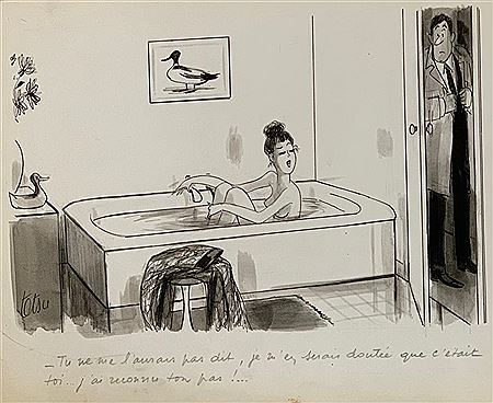 "You wouldn"t have told me...!.... by Roger Testu - Auction record, sale price, and art valuation. Compare with similar artists and explore comparable artworks.